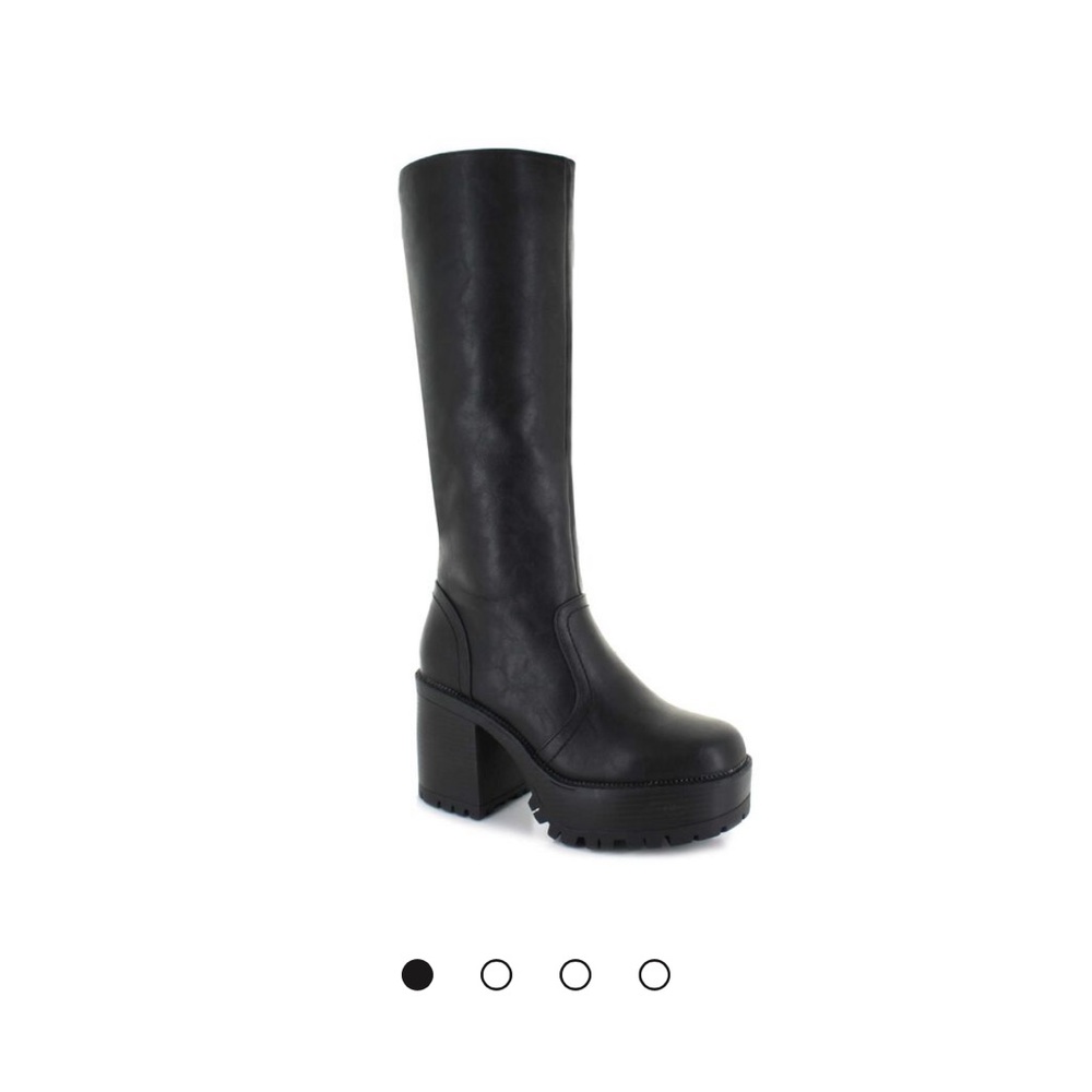 Brand new Union Bay Patricia platform black knee high boots women’s size 6 1/2.